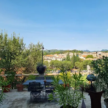Maison Ancienne Romantique Avec Terrasse Panoramique Vaison-la-Romaine Exterior photo